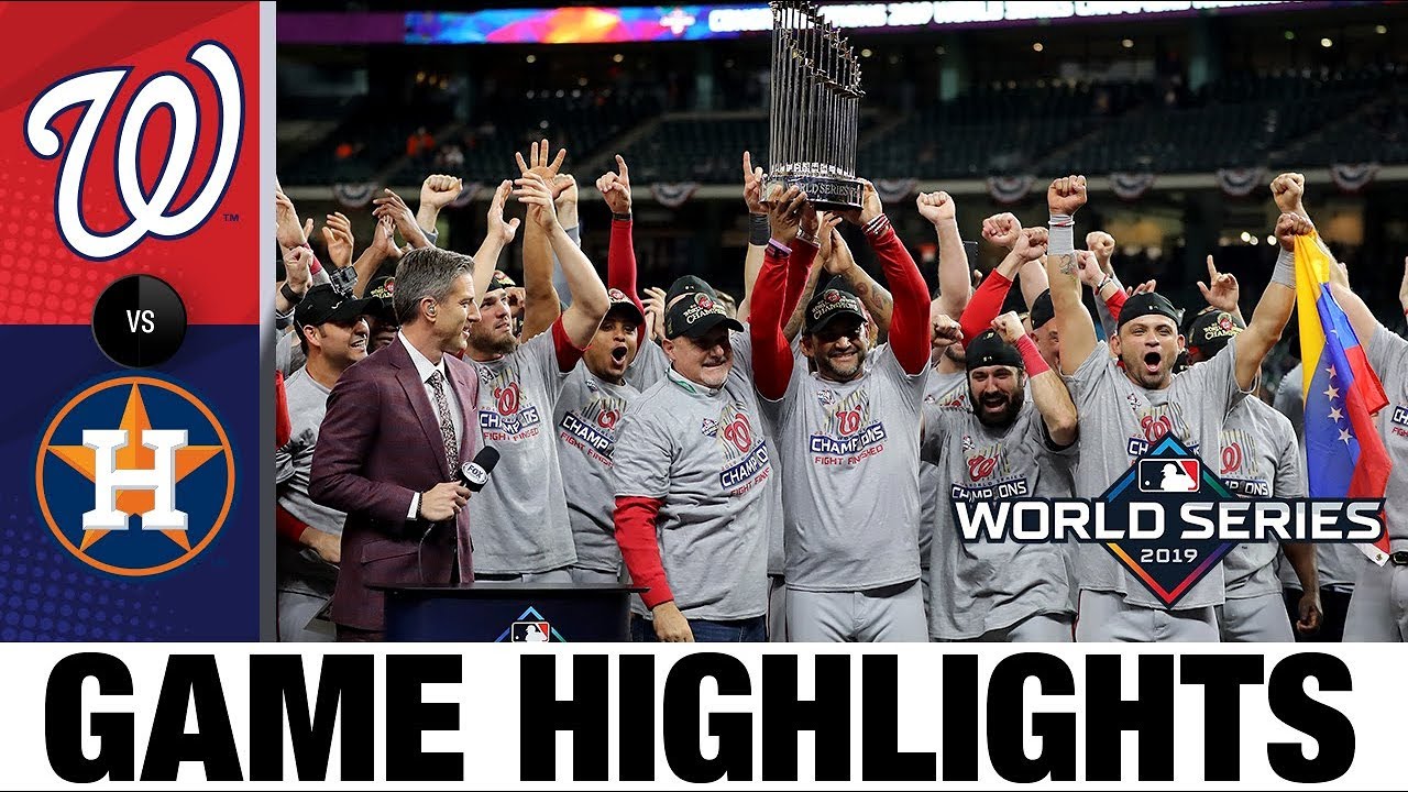 Nationals win 1st World Series with Game 7 comeback win! | Astros-Nationals MLB Highlights