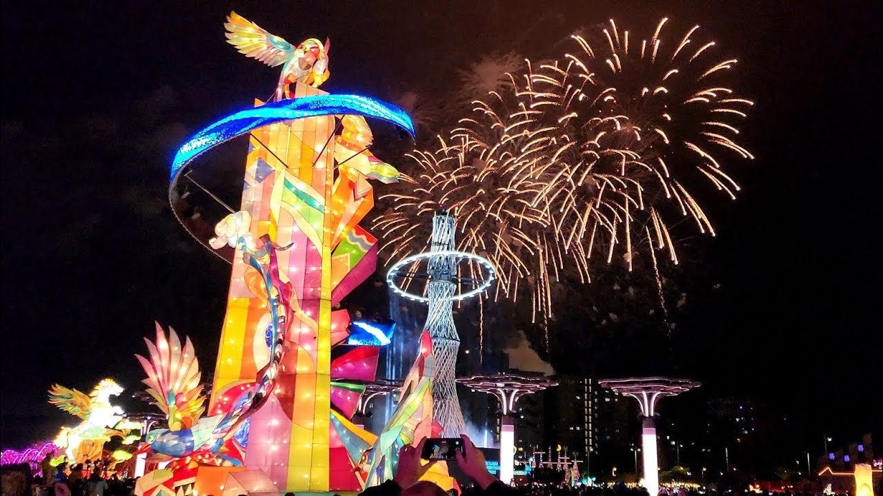2026台灣燈會在嘉義－高空煙火秀｜Taiwan Lantern Festival in Chiayi - Fireworks