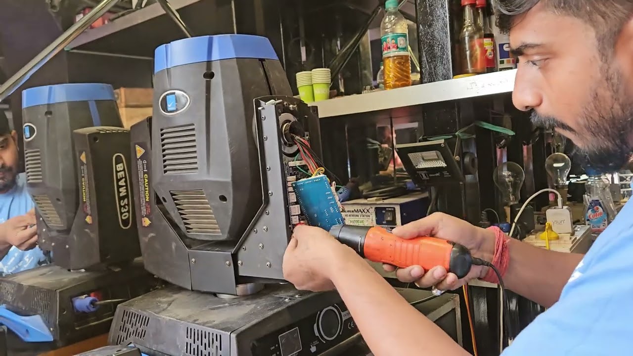 Big Diper Beam 230 Sharpy Light Not Working? Motherboard Repair Guide! #djlightandtips