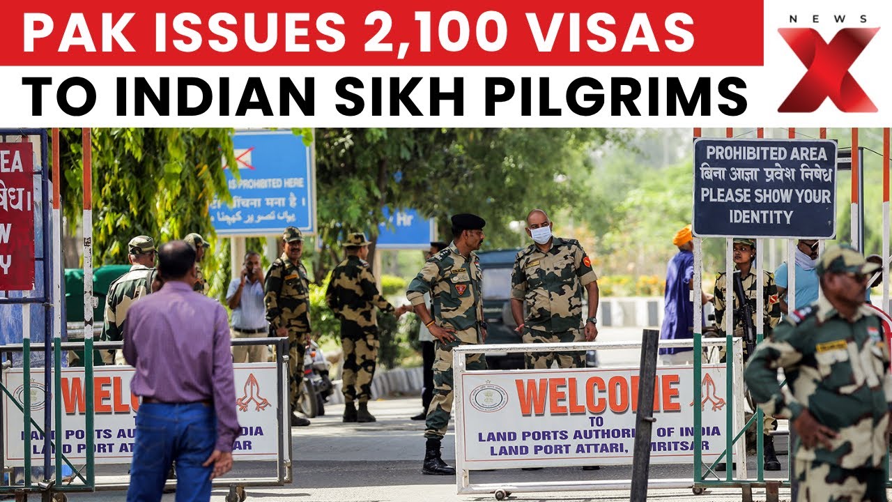 Pakistan Issues 2,100 Visas to Indian Sikh Pilgrims for Guru Nanak Jayanti Celebrations | NewsX