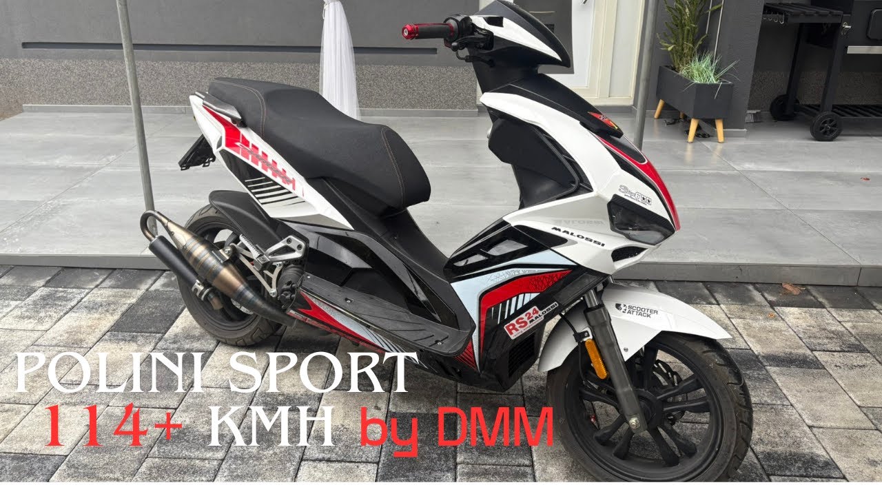 Polini Sport 70cc ported + SCR Corse Italjet Charger 70cc