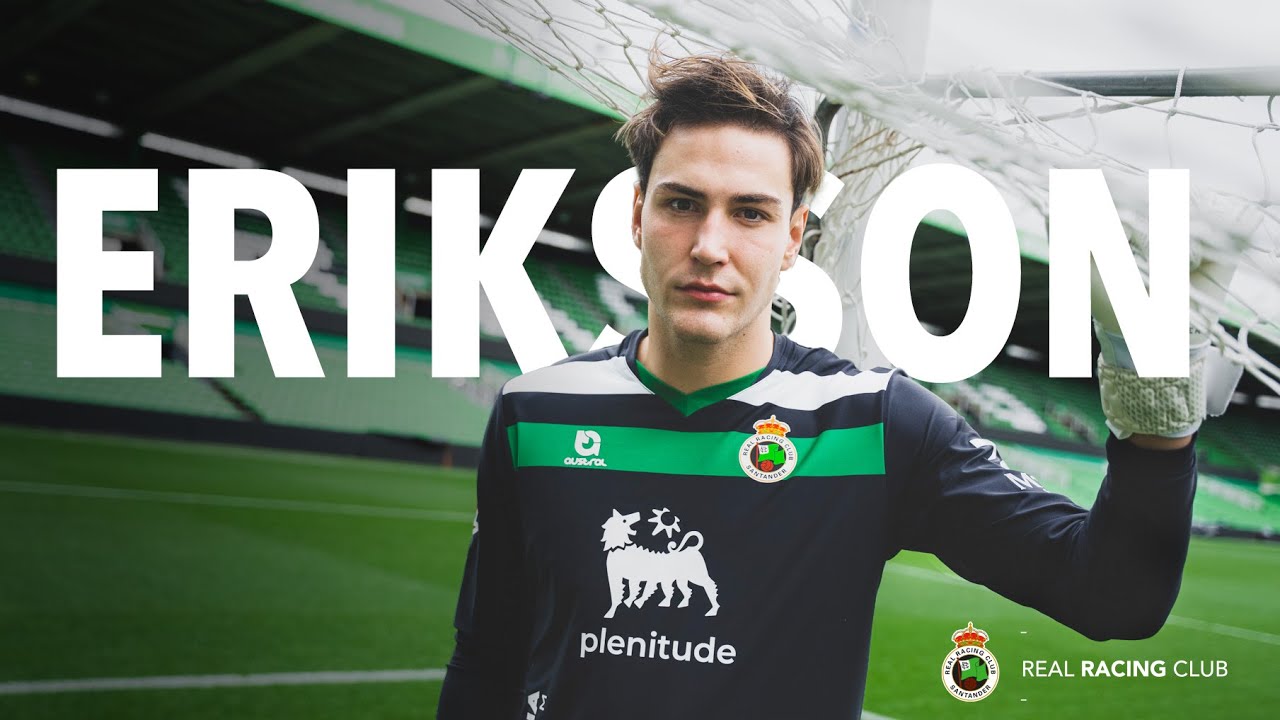 Presentación oficial de Simon Eriksson | Nuevo portero del Real Racing Club