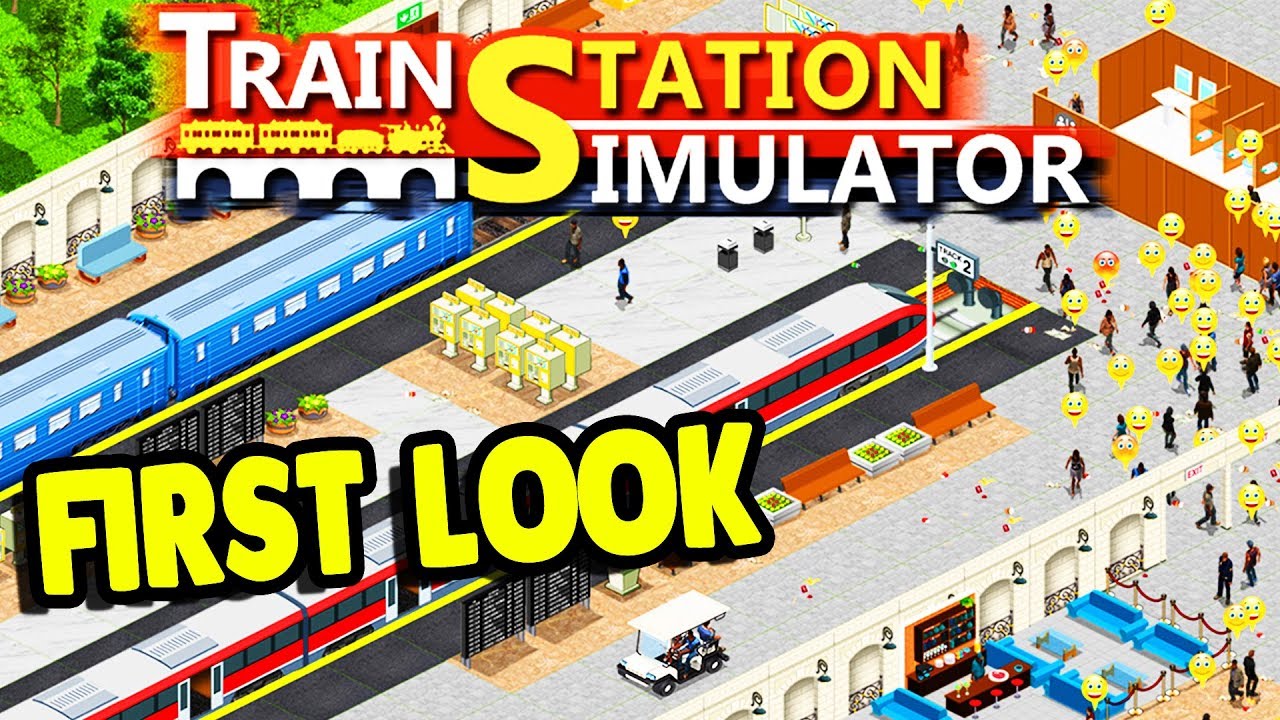 Train Station TYCOON & BUILDING SIMULATOR | Train Station Simulator Gameplay
