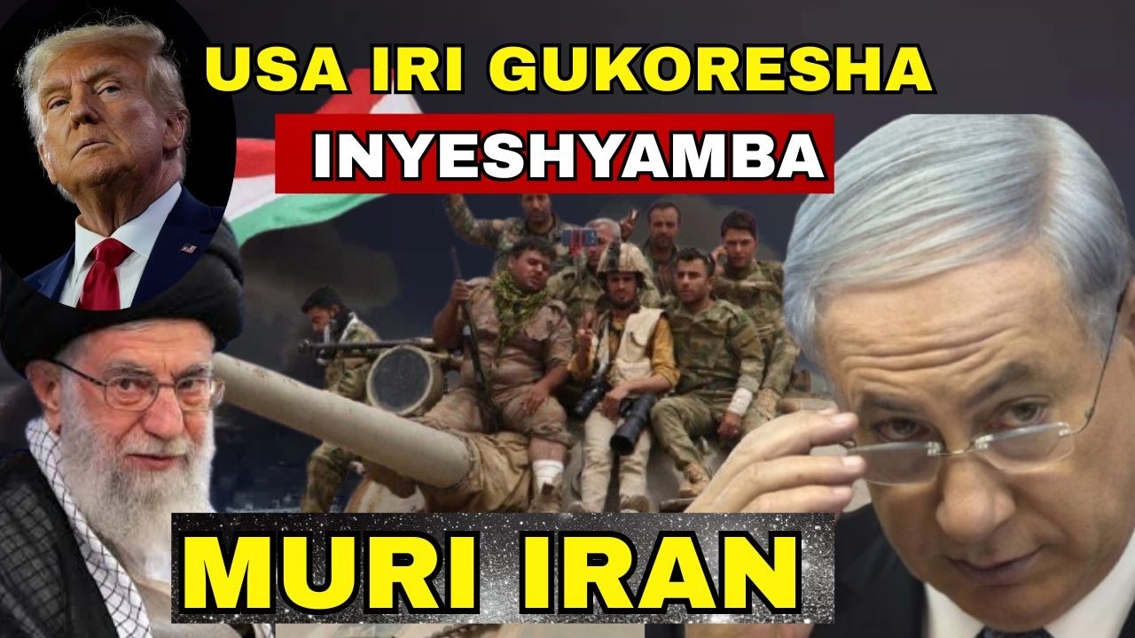 USA YIYAMBAJE INYESHYAMBA MU GUSAMBURA IRAN| ISRAEL YOHEREZE INTWARO ZA MBERE|UKO UMUPANGU UTEGUWE