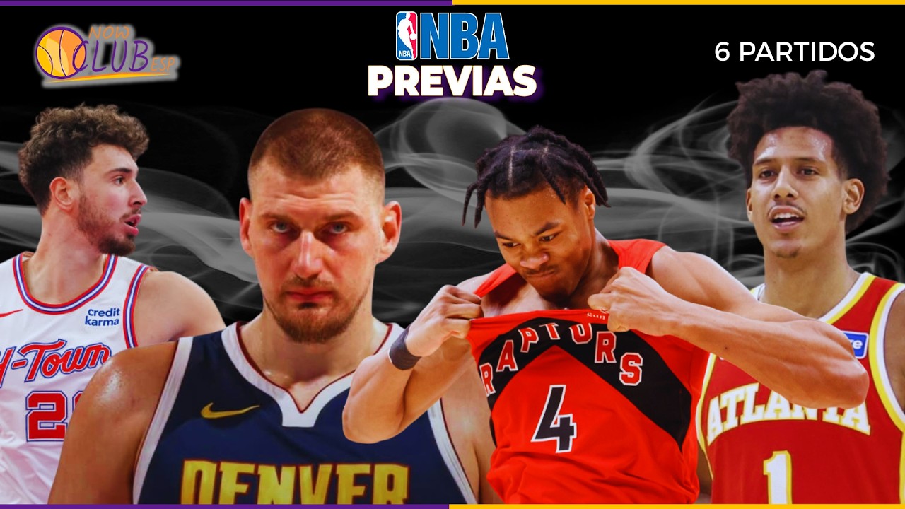 PREVIAS partidos NBA | 20.03.2026 | #138 NUGGETS y ROCKETS pierden la ESTELA de los LAKERS