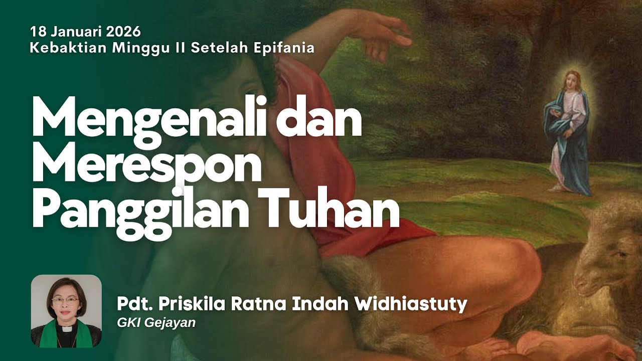 KEBAKTIAN EKSPRESIF | Minggu, 18 Januari 2026 - 13.00 | Pdt. Ratna Indah Widhiastuty
