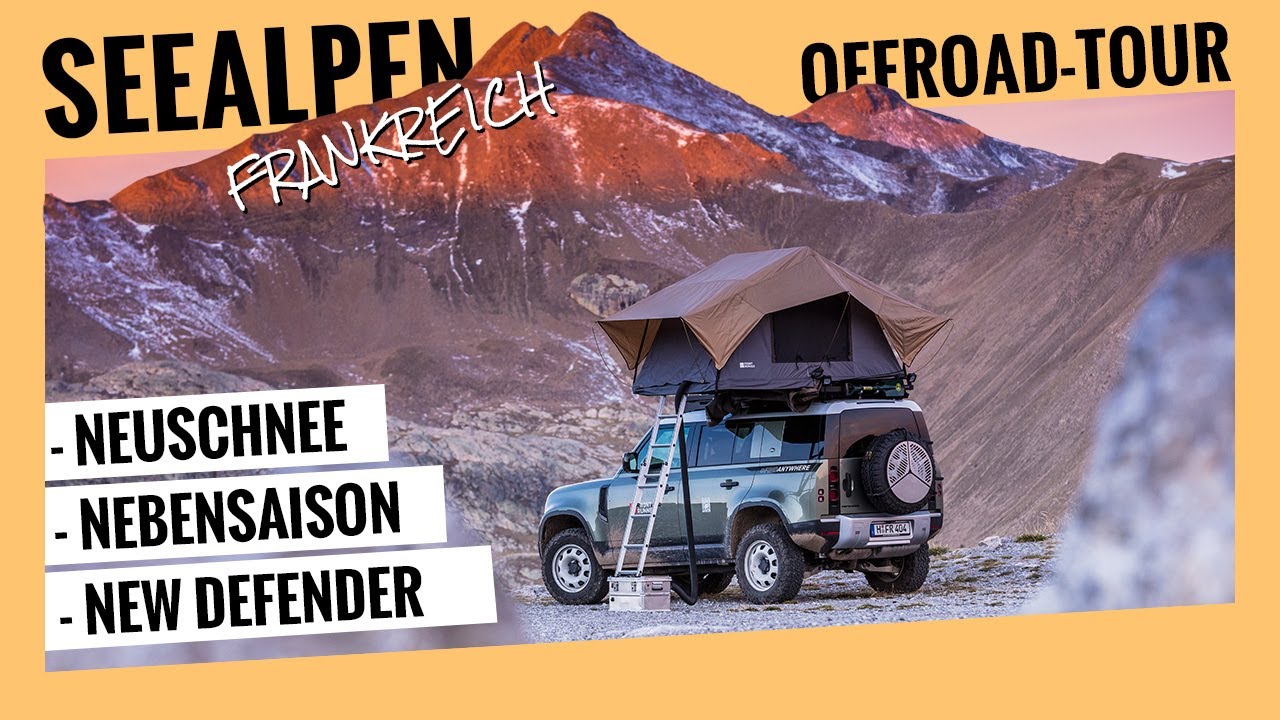 Offroad-Tour: Französische Seealpen im Herbst (Defender-Test)