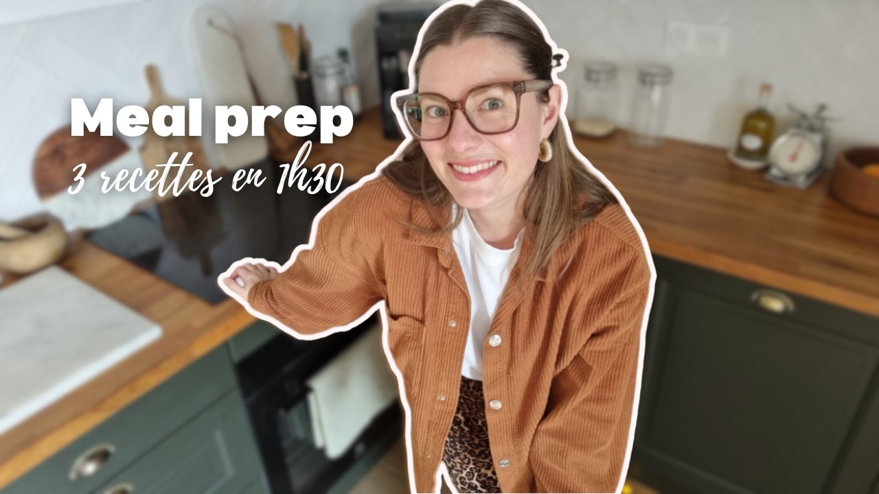 🍛😋 3 recettes faciles et rapides de meal prep : dahl de lentilles, one pot & légumes façon couscous