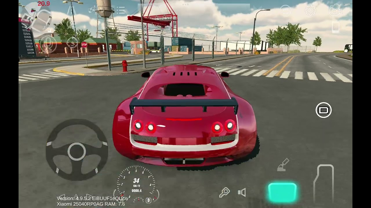 لعبه محاكي السيارات car parking 
