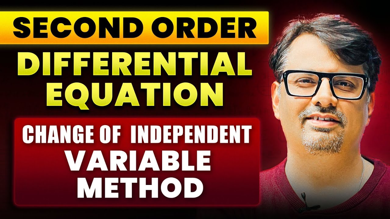Second Order Differential Equation - Change of Independent Variable Method