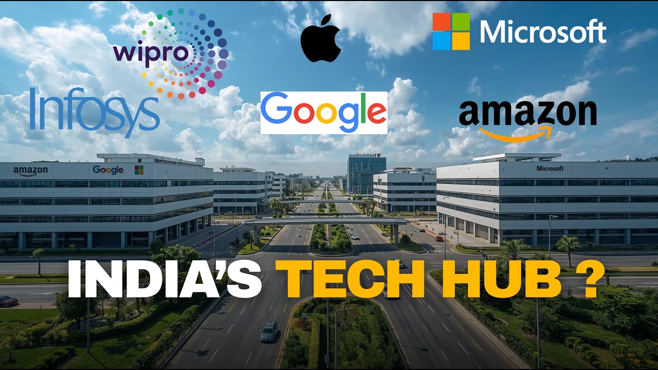 Hyderabad Financial District - Part 1 | Drone Tour of Amazon, Google, Microsoft & More - Watch in 4K