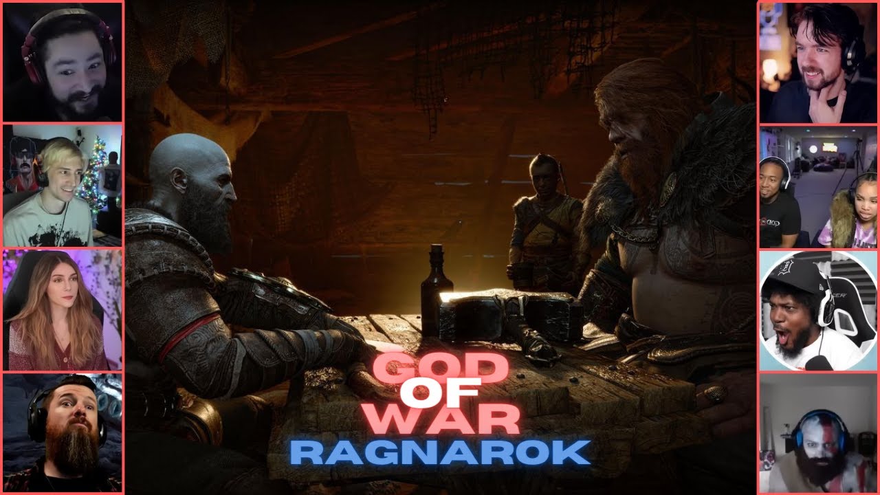 React Compilations: Thor Reveal - God of War Ragnar&ouml;k
