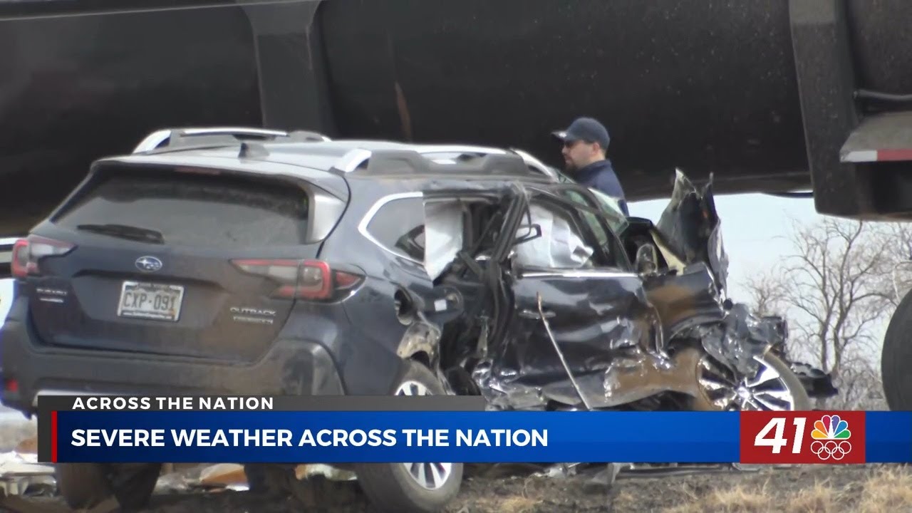 Four dead in Colorado I-25 pileup as high winds spark wildfires and avalanche rescue