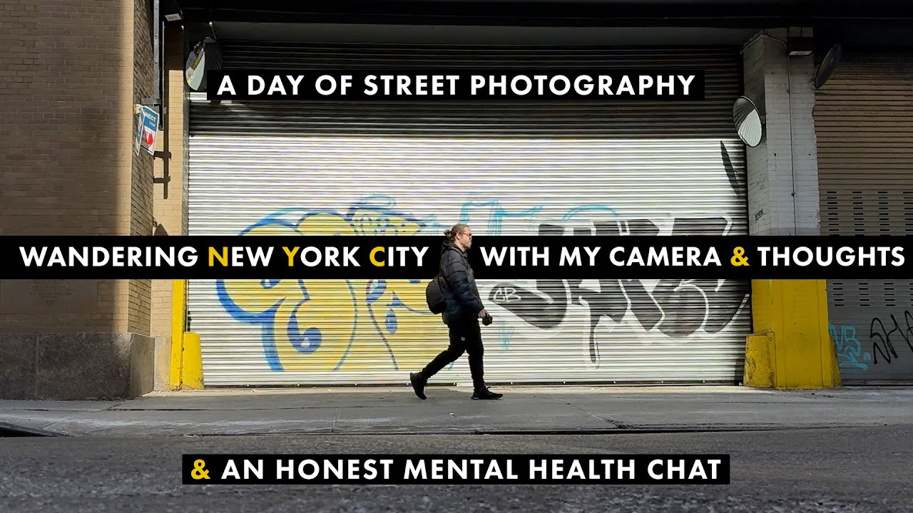 An Honest Slice of Life in NYC: Street Photography, Loneliness, & Finding my Place. VLOG.