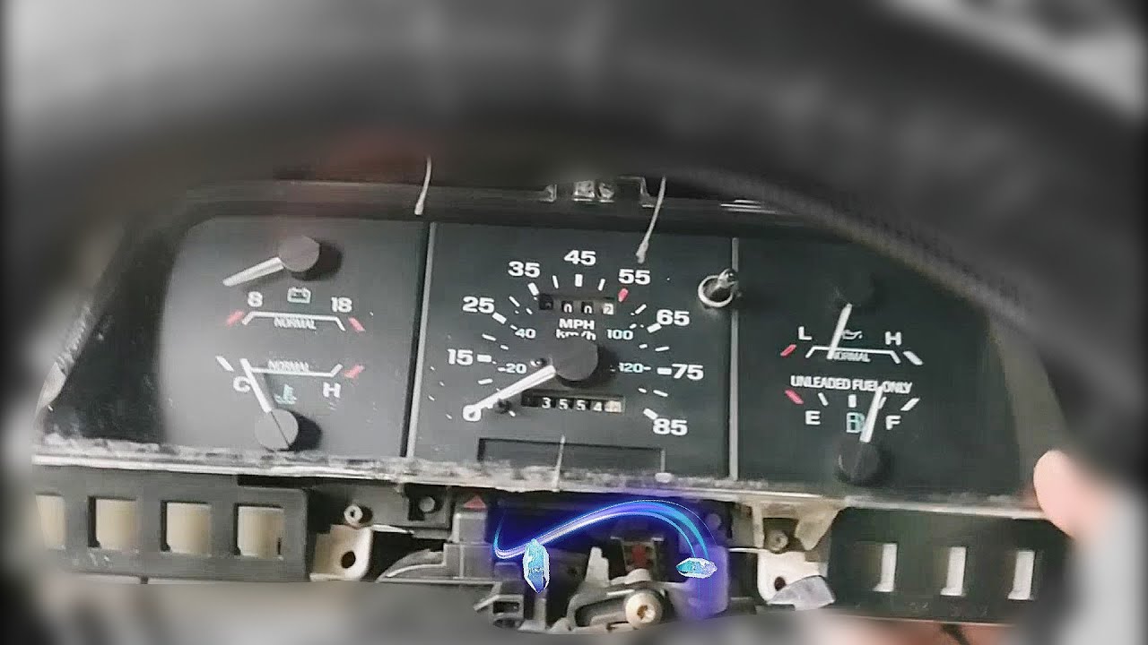 Quitando tablero de Ford Ranger 1994/ cuadro de instrumentos