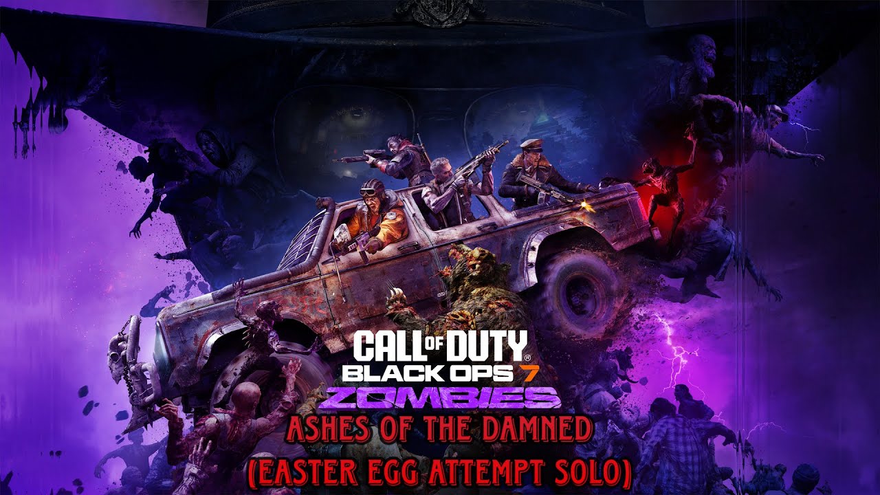 Call of Duty Black Ops 7 Ashes of The Damned Easter Egg Solo Attempt
