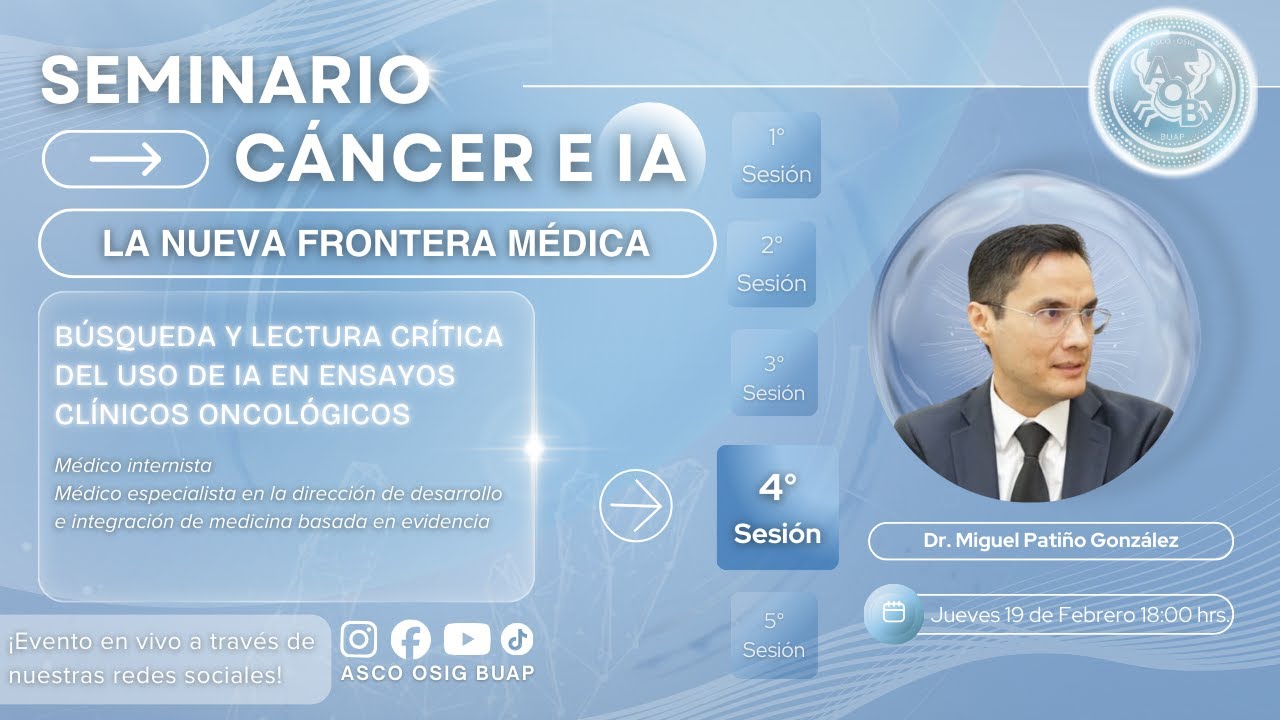 Búsqueda y lectura crítica del uso de IA en ensayos clínicos oncológicos