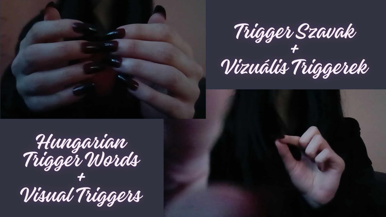 ASMR Trigger Szavak Vizuális Triggerrel❤️#asmr #magyarasmr #asmrsounds #triggerwords#visualtriggers