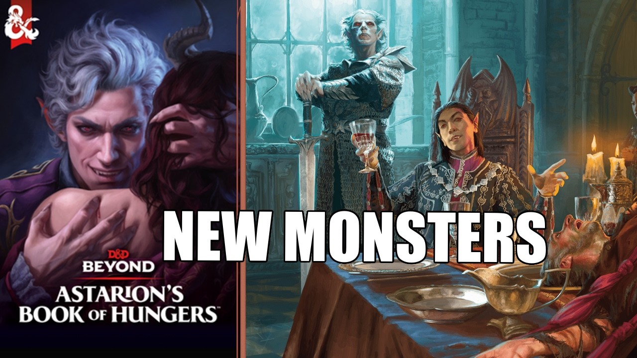 New Monsters in Astarion's Book of Hungers (D&D 5e Supplement) | Nerd Immersion