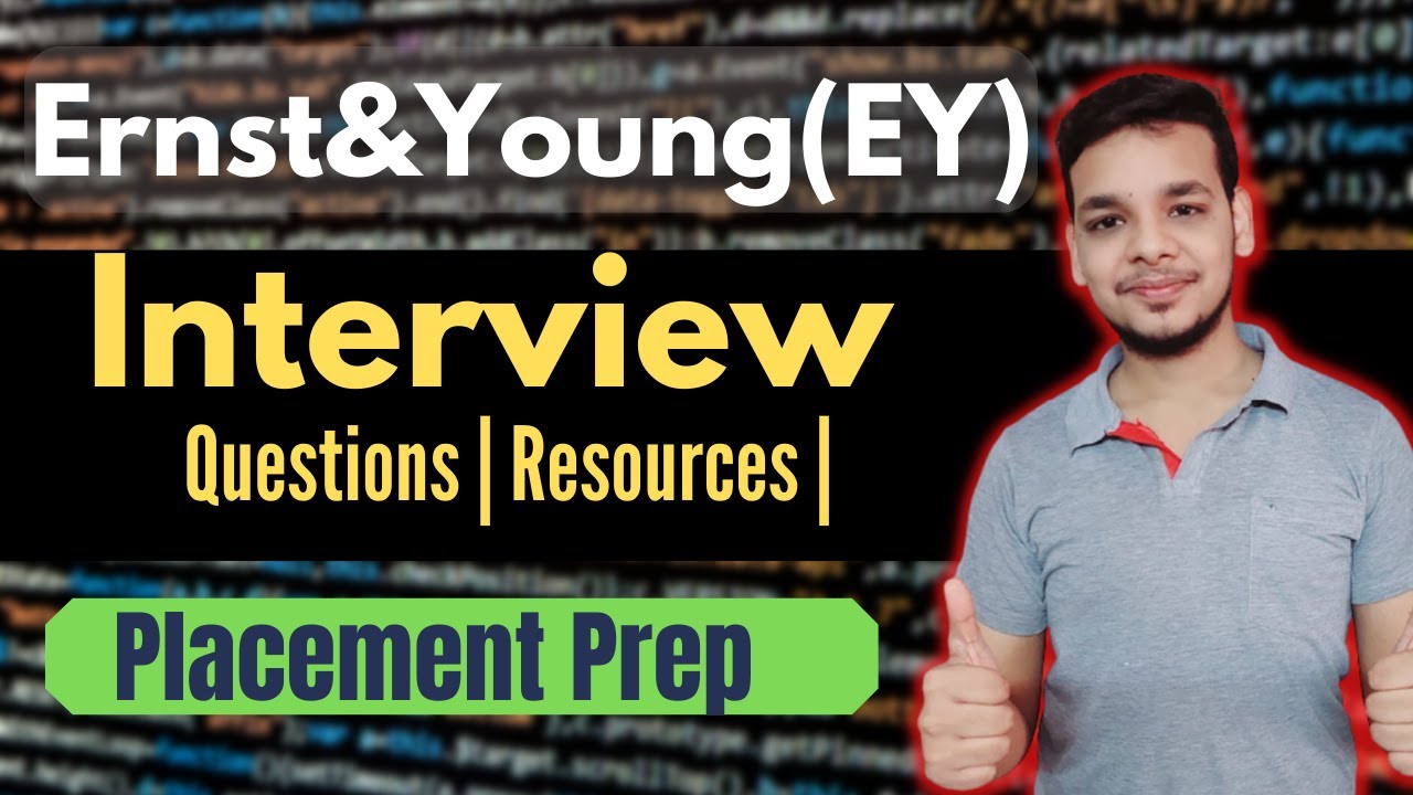 EY GDS Interview Questions | How to Prepare For EY Interview | Ey Interview Experience |Exam Pattern