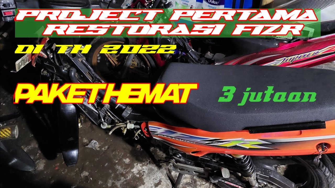 Project pertama restorasi F1ZR ditahun 2022 Dana pelajar