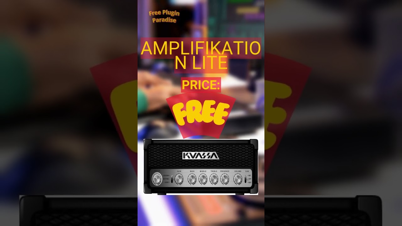 Plugin Amplifikation Lite Amp Simulator by Kuassa #shorts #music #production