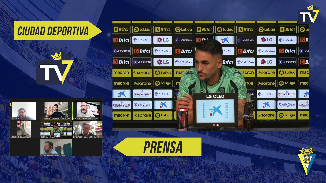 Rueda de prensa de Iv&aacute;n Chapela (03/11/2021)