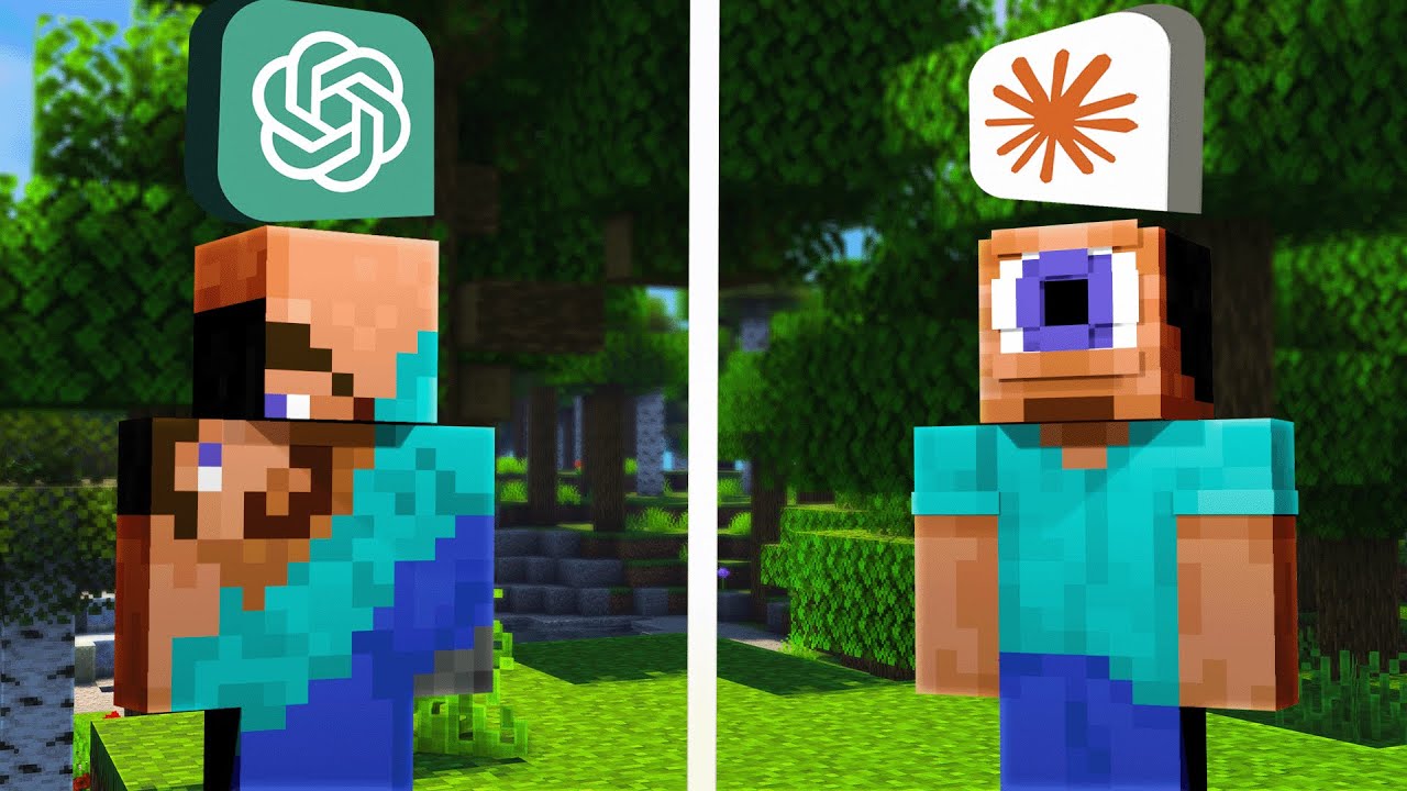 ChatGPT vs Claude Making a Minecraft Skin!