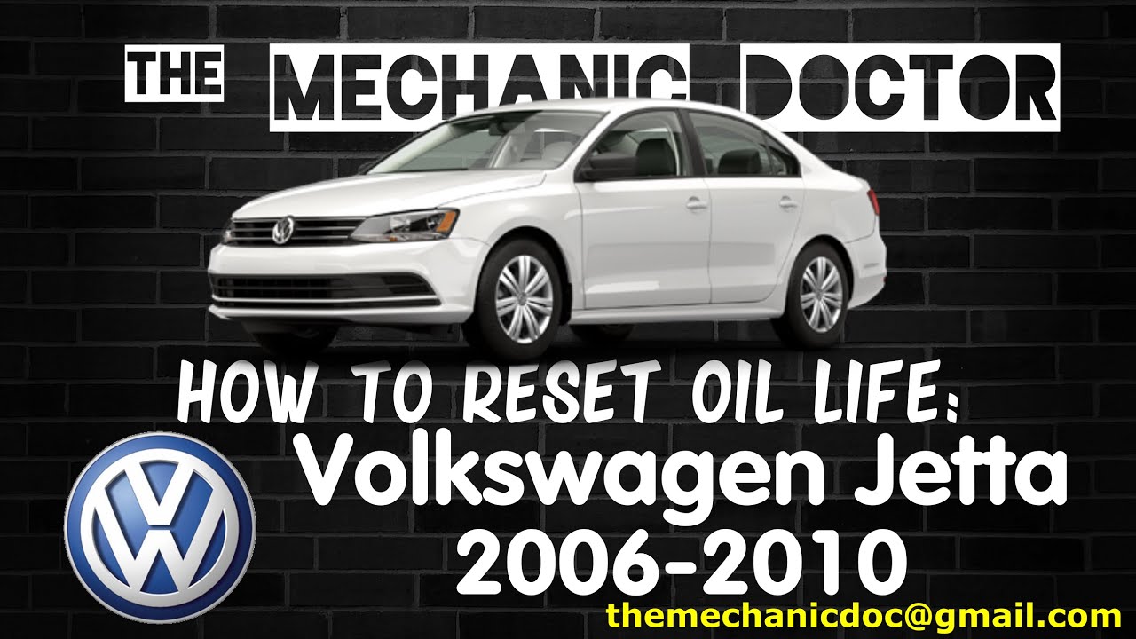 How to Reset Oil Light: Volkswagen Jetta 2006, 2007, 2008, 2009, 2010.