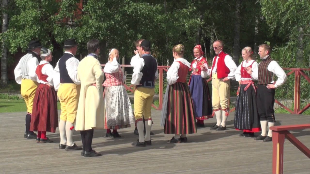 Skansen, Sweden Folk Dancers