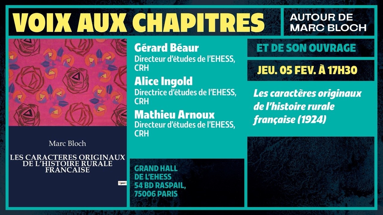 Les Caractères originaux de l’histoire rurale française (Marc Bloch) discuté • Voix aux chapitres MB