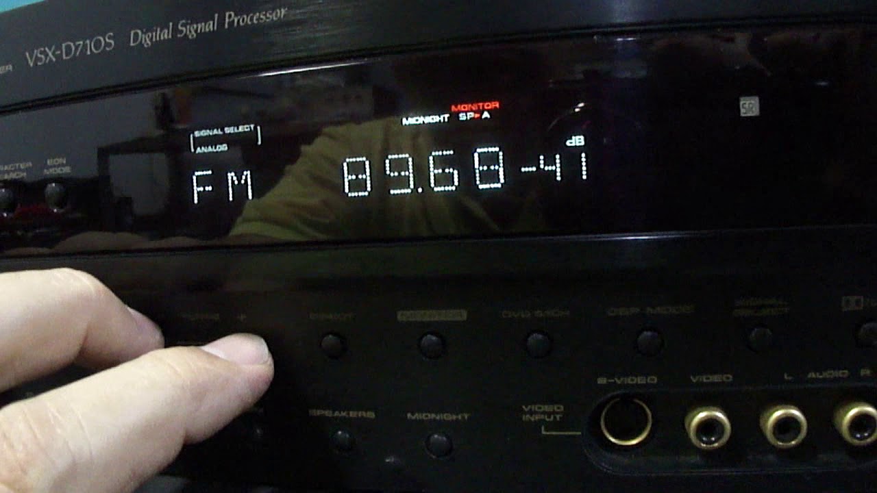 O Rei do Som - Receiver Pioneer VSX-D710S