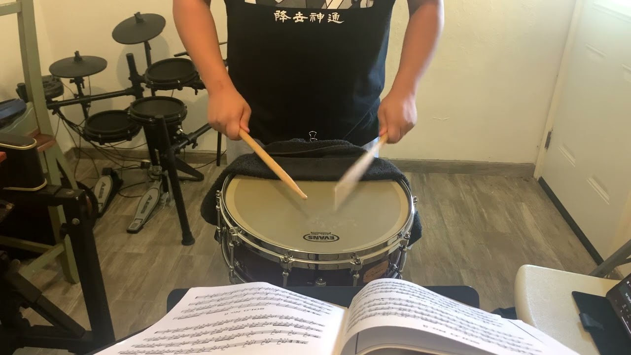 The All-American Drummer Solo. 4