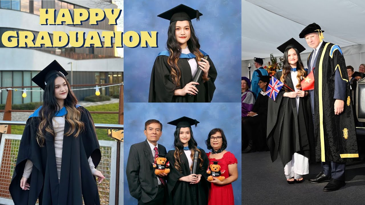 #Vlog 24: Mình tốt nghiệp rồi!! Du học Anh 💌