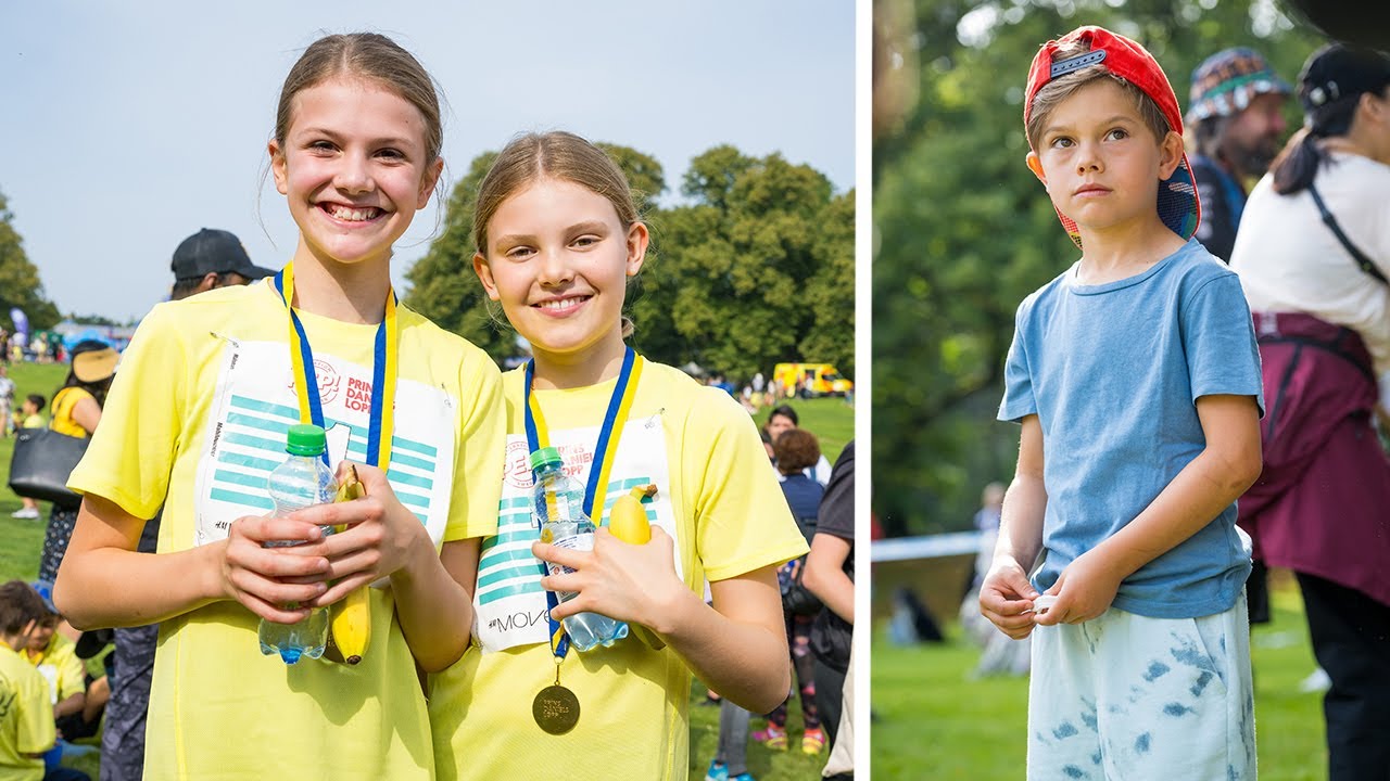 Princess Estelle and Prince Oscar at Generation Pep Day in Haga Park