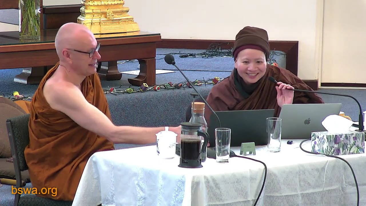 The Gradual Training Workshop III - Part 2 | Ajahn Brahmali & Ajahn Munissara | 29 November 2025