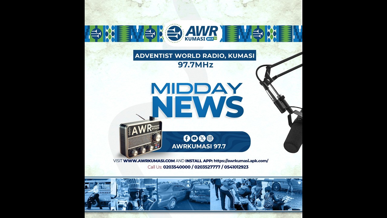 TITLE: AWR KUMASI AFTERNOON NEWS | FRIDAY 21ST AUGUST, 2026|