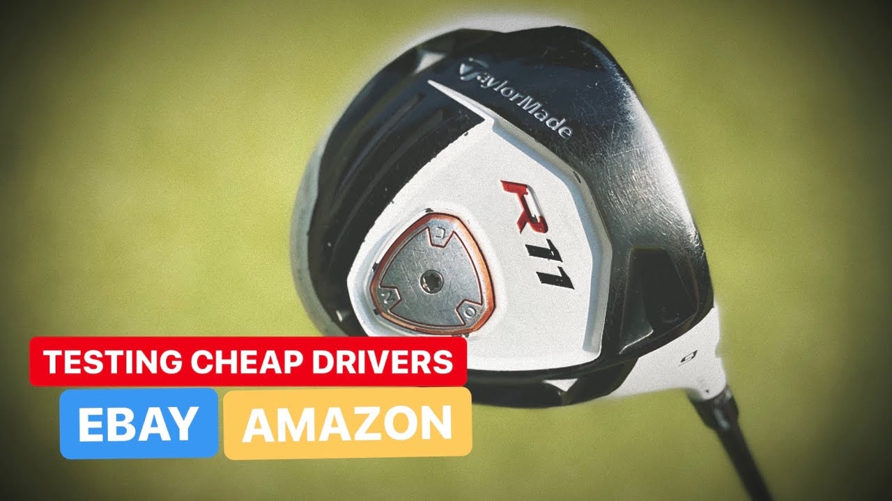 TESTING THE CHEAPEST GOLF DRIVERS ON AMAZON AND EBAY TAYLORMADE DRIVER