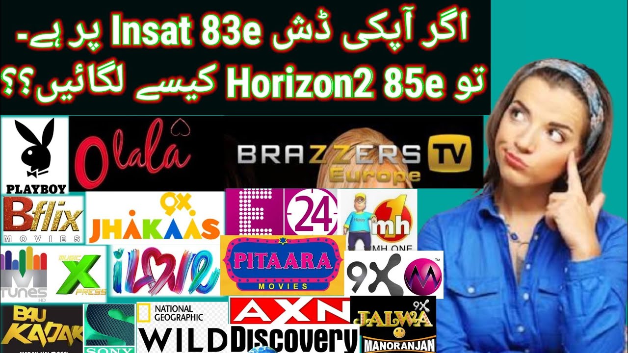 Insat 83e to Horizon2 85e dish setting new video