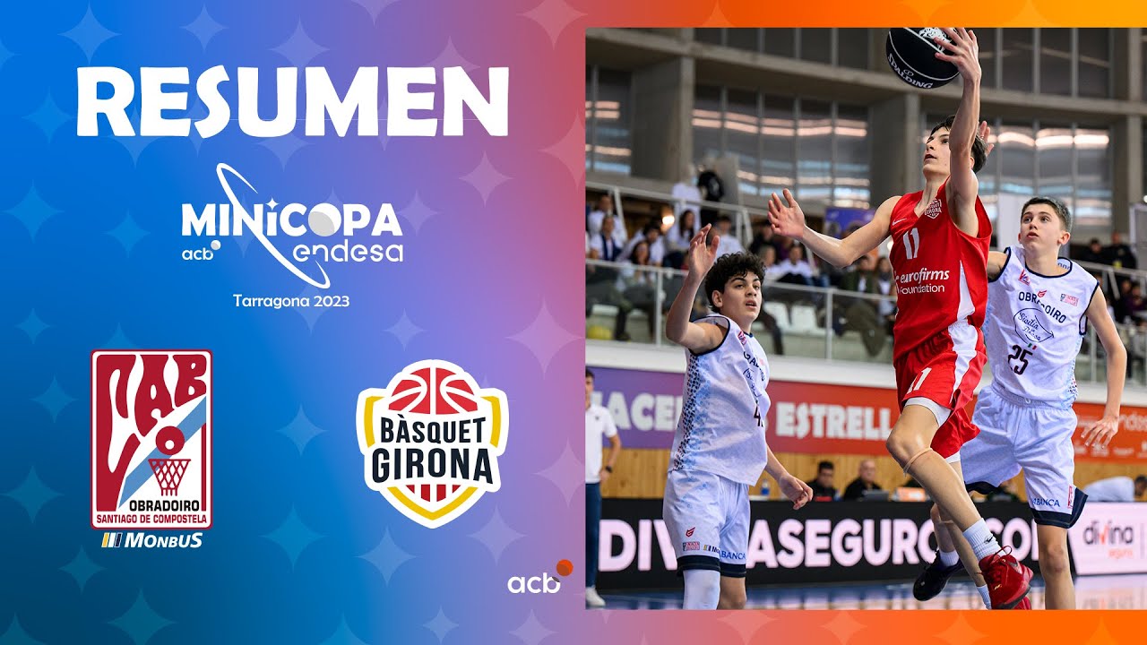 Sicilia in Bocca Obradoiro - Bàsquet Girona (64 - 67) RESUMEN | Minicopa Endesa Tarragona 2023