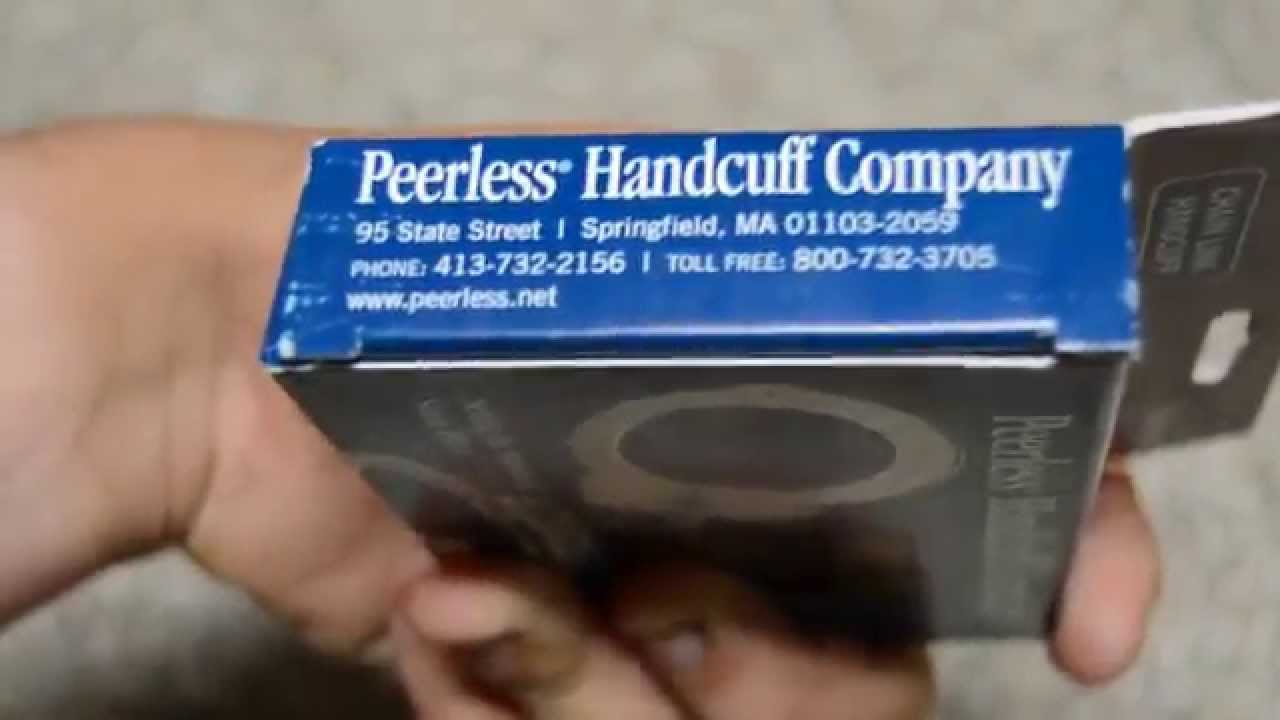 Peerless Model 701C Handcuff Review