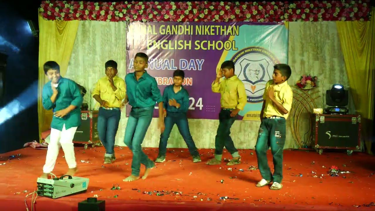 vaathi comming & oththa ruba - Annual day 2024 - annal gandhi school