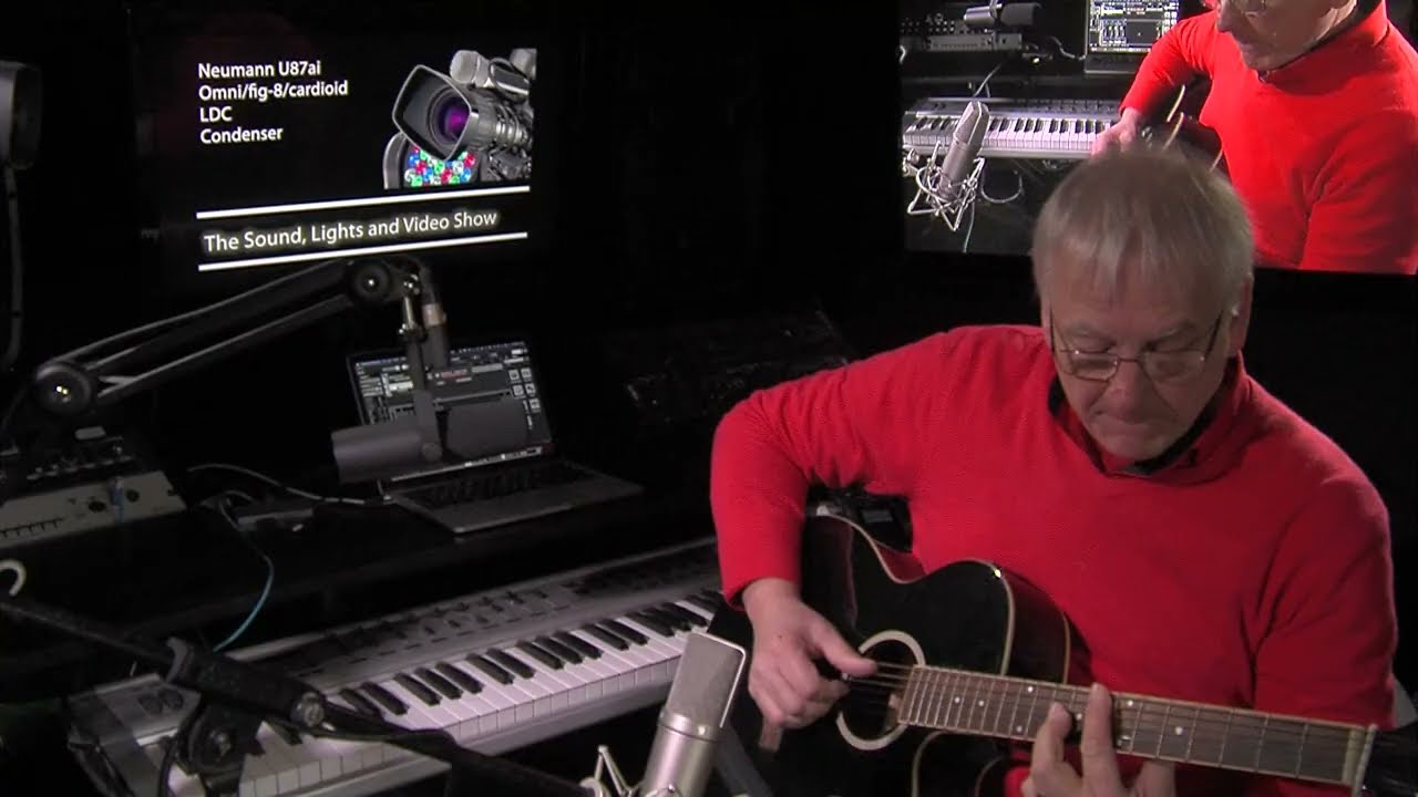 Guitar recording Examples using Neumann U87ai