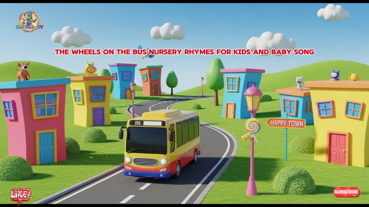🚌 The Bus Goes Round and Play (Original Kids Song)