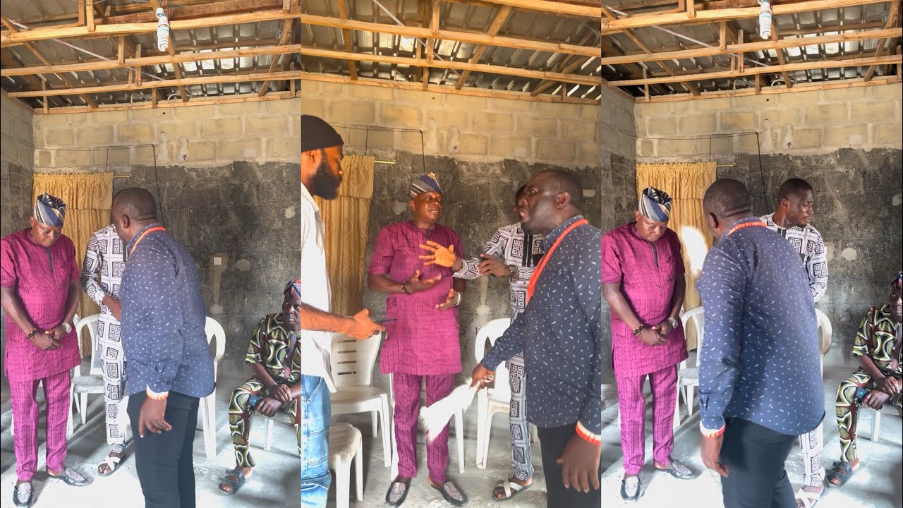 Unbelievable!! Mr Segun in T£ars pleading with Chief Orji to help him out of the situation 