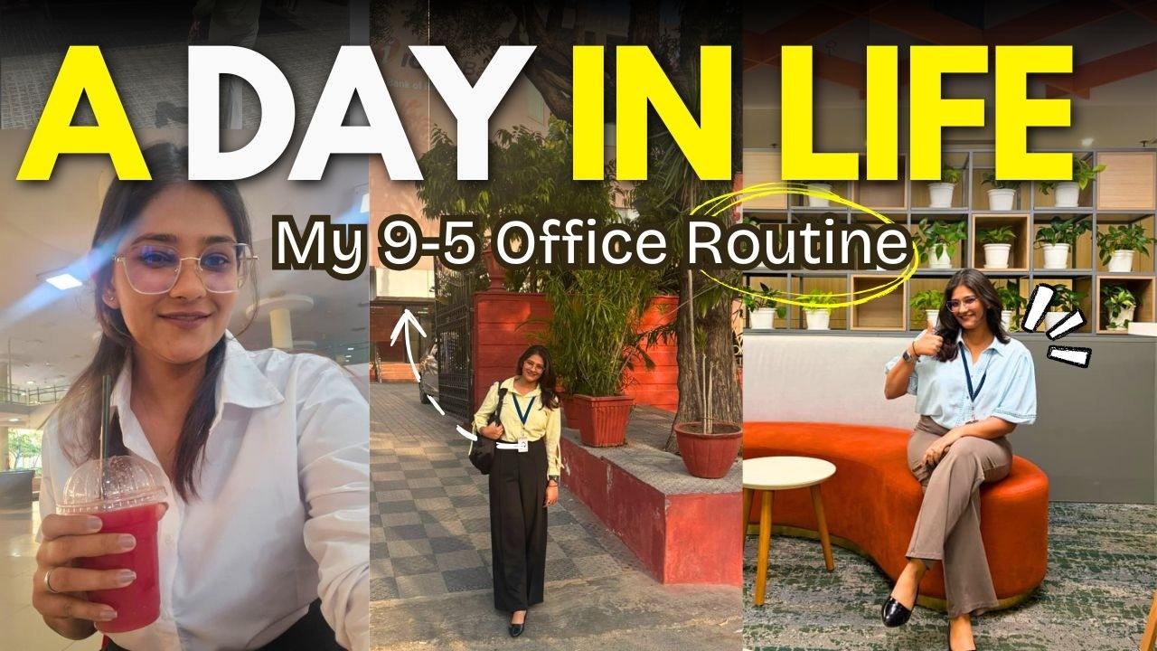 Один день в моем офисе | Жизнь после IIM, рутина с 9 до 5! #одинденьизжизни #iim #влог #корпорати...