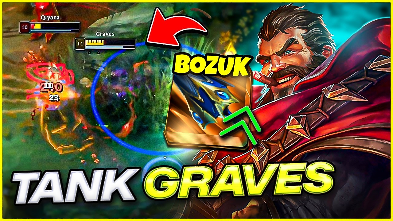 BUFF'LI OFF TANK GRAVES BUİLDİ!! (BU BUİLD İLE ÖLÜMSÜZ OLABİLİRSİNİZ)