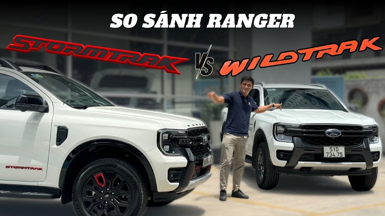 So s&aacute;nh Ranger Stormtrak 2024 v&agrave; Ranger Wildtrak 4x4 | ch&ecirc;nh nhau 60 triệu cho 17 điểm kh&aacute;c biệt