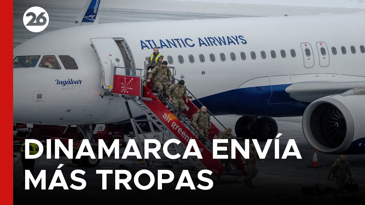 🇬🇱 ESCALADA MILITAR | Dinamarca despliega más tropas en Groenlandia