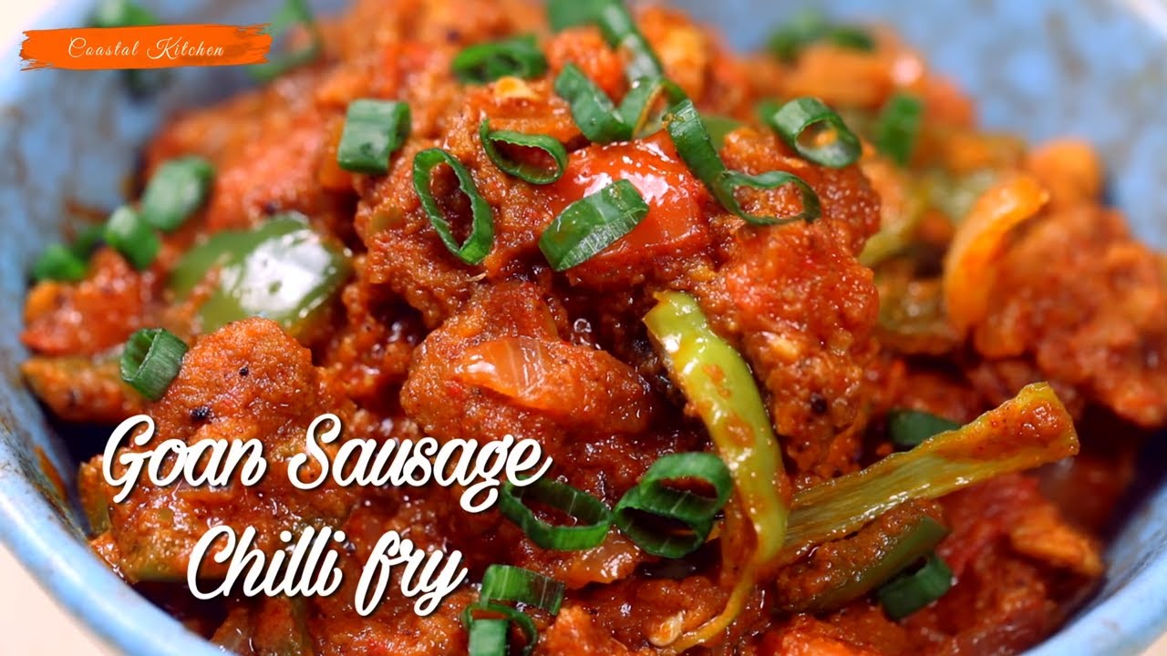 Goan Sausage Chilli Fry || Goan Chicken Recipes || Roopa Nabar || Coastal Kitchen